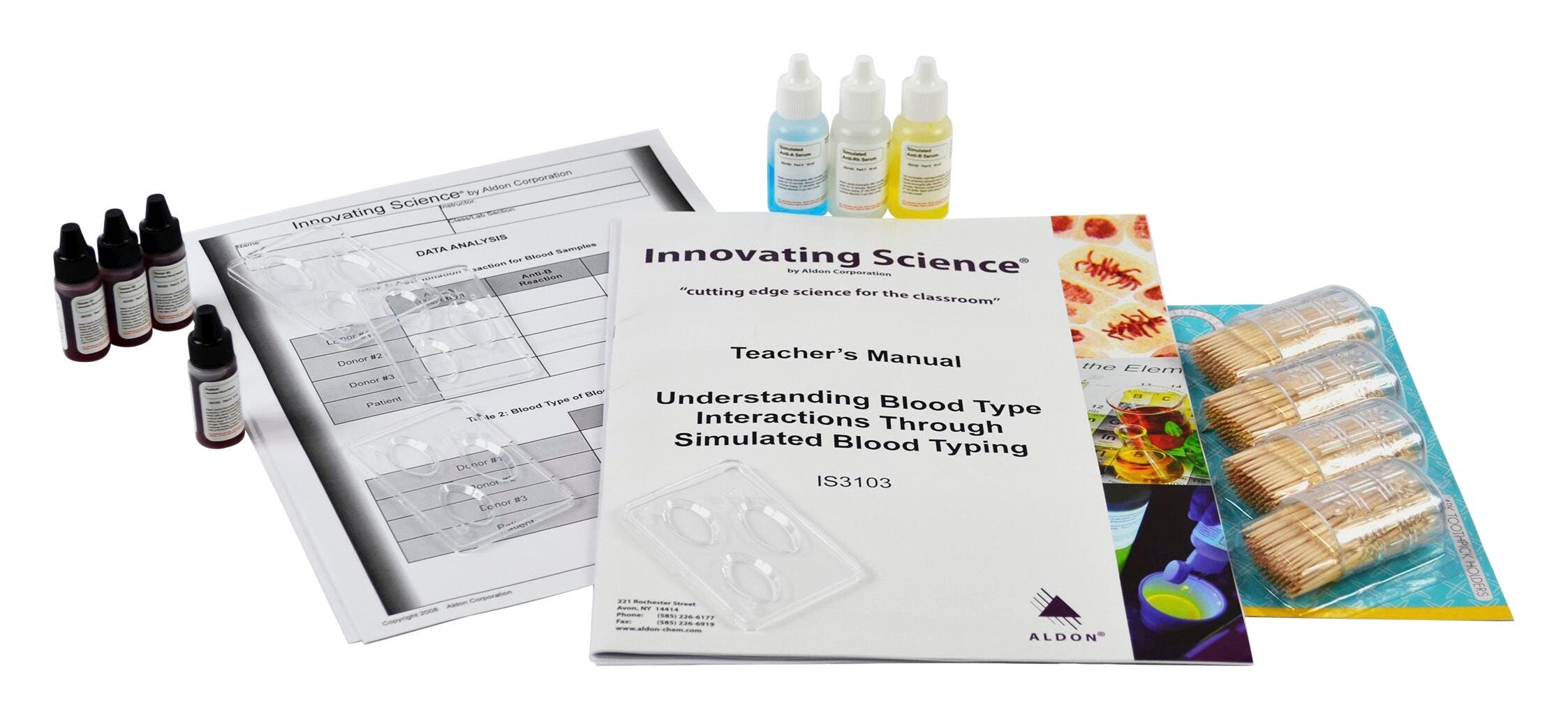 Image for Innovating Science Understanding Blood Type Interactions Through Typing from School Specialty