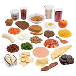 Nasco Food Replica Starter Kit, Set of 27