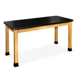 Allied Wood Science Tables with Chem Kโ12 Top, 48 x 24 Inches