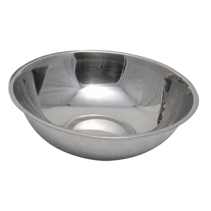 United Scientific Mixing Bowl, Stainless Steel, 4 Quarts