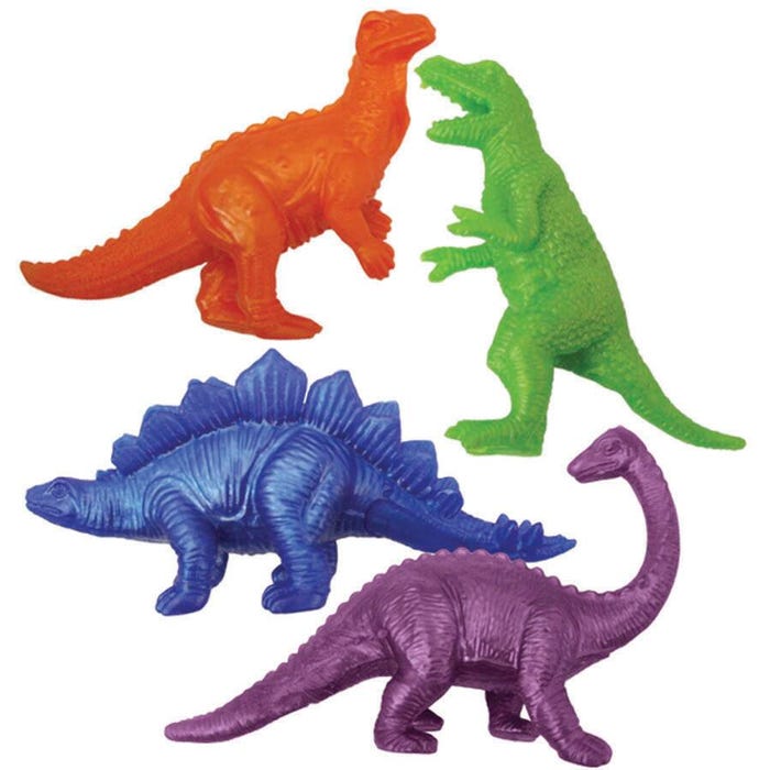 Play Visions Dinosaurs Stretchy Fidget Set, Assorted Color, Set of 4