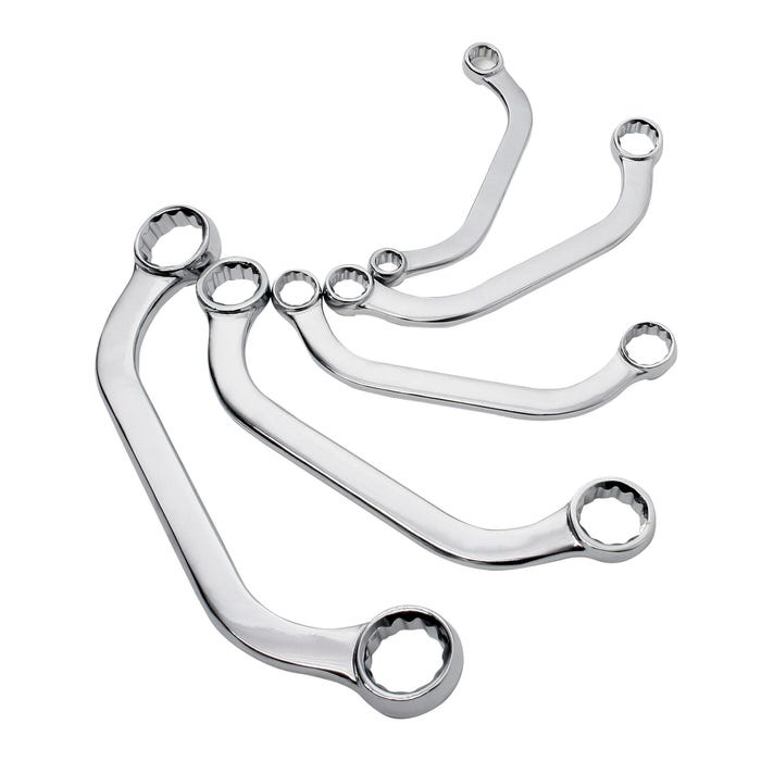 Sunex Intl 5-Piece Half Moon Set - Metric, Set of 5