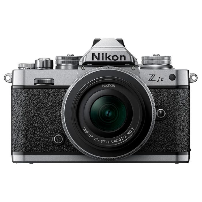 Nikon Z FC Mirrorless Camera, 20.9 Megapixel, Black/Silver