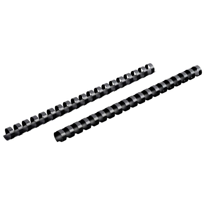 Mead CombBind Binding Spines, 3/4 Inch, Black, Pack of 125