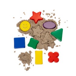 Childcraft Shape Sand Molds, Assorted Colors and Designs, Set of 16 1498152