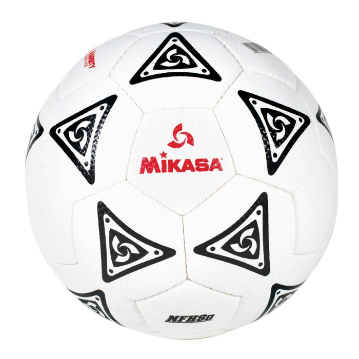 Mikasa Size 5 La Estrella Plus Soccer Ball, Ages 12 and Up, 27 Inch Diameter, White/Black