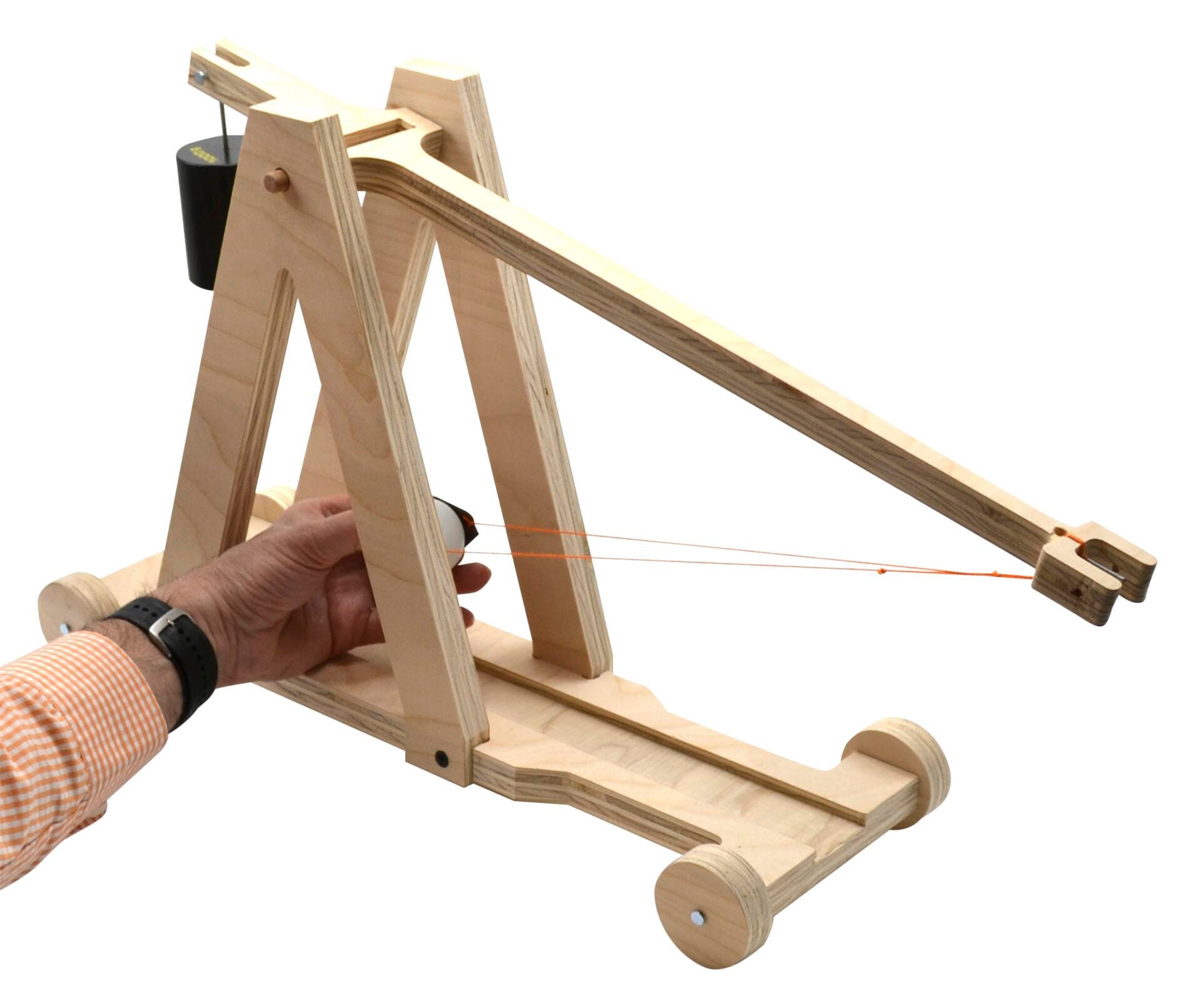 Eisco Garage Physics Large Trebuchet DIY Kit, Item Number 2011984