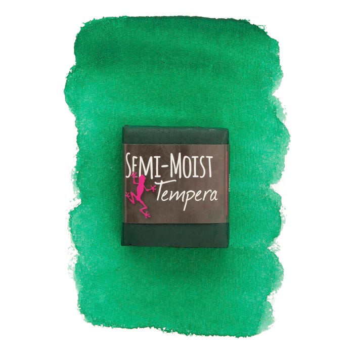 Jack Richeson Semi-Moist Tempera Cake, Green