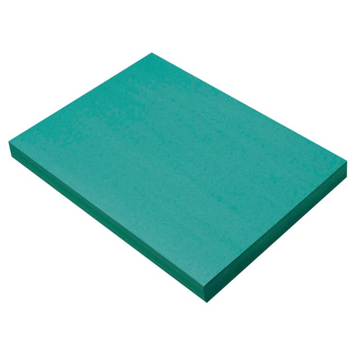 Prang Medium Weight Construction Paper, 9 x 12 Inches, Turquoise, 100 Sheets