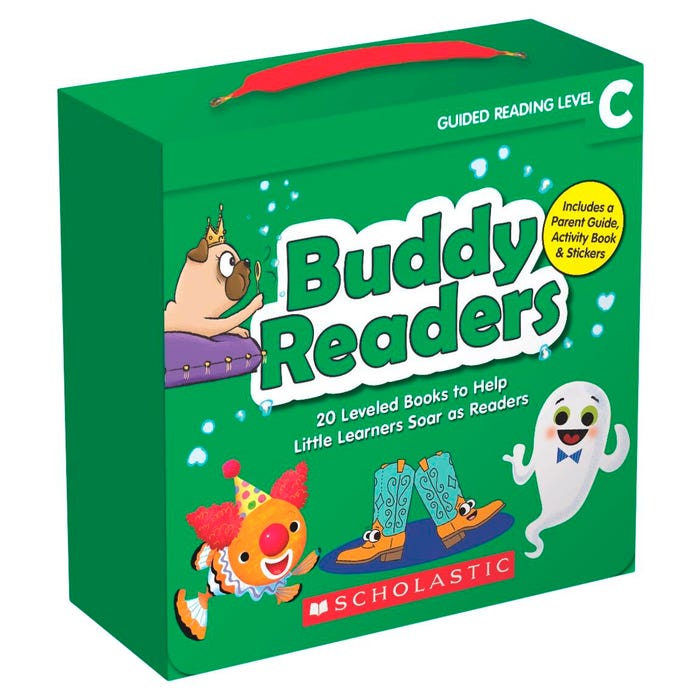 Scholastic Buddy Readers, Set of 20 Books, Level C