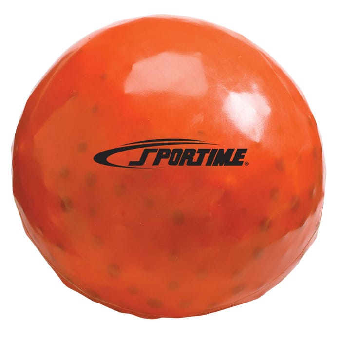 Sportime Yuck-E-Medicine Ball, 9 Pounds, Orange