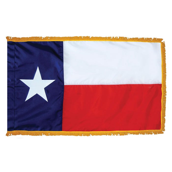 Annin Texas State Flag, Nylon, Indoor, 3 x 5 Feet