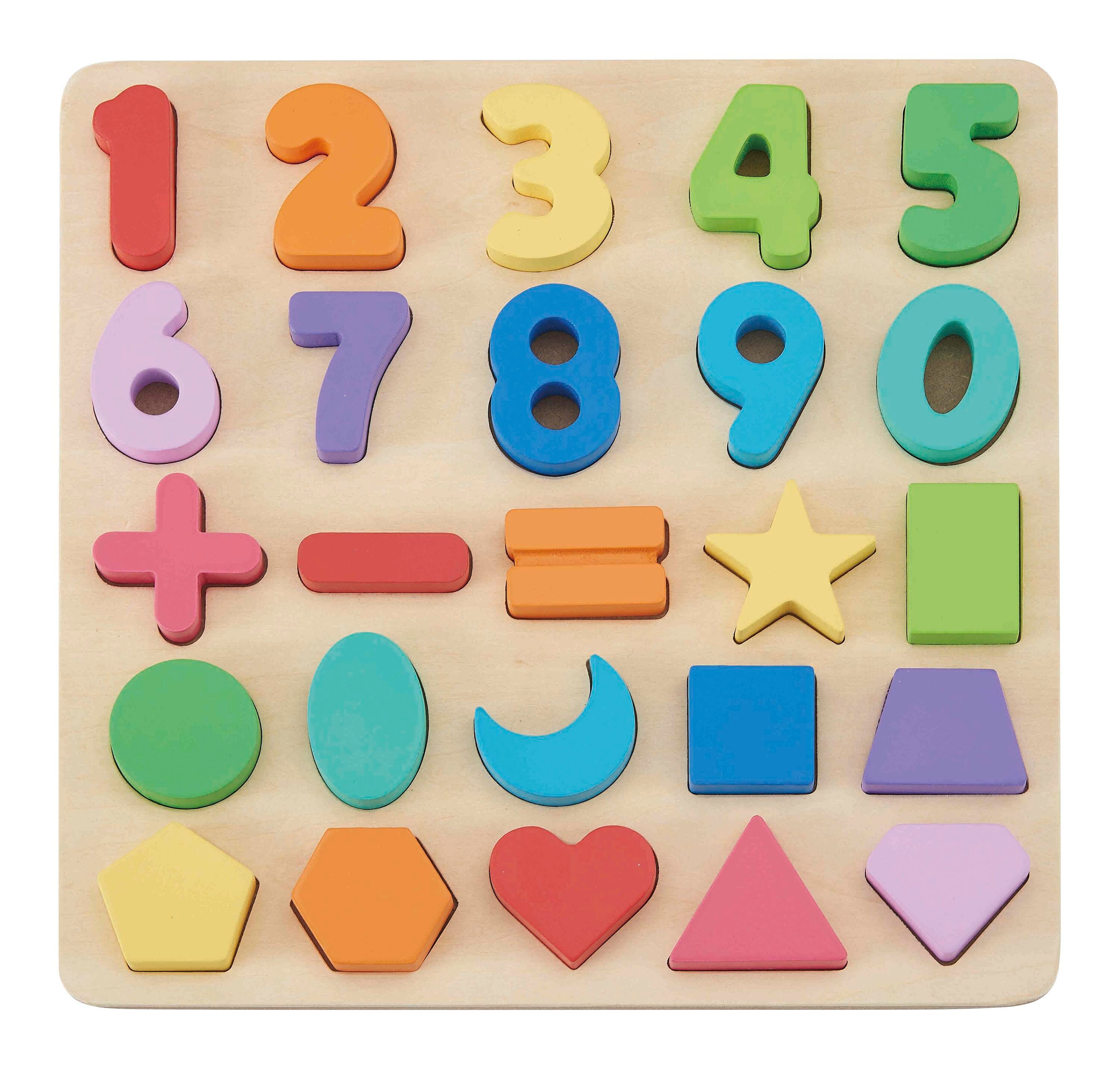 Numbers and Shapes Puzzle 2149380