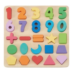 Numbers and Shapes Puzzle 2149380