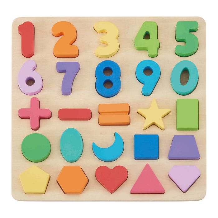Numbers and Shapes Puzzle