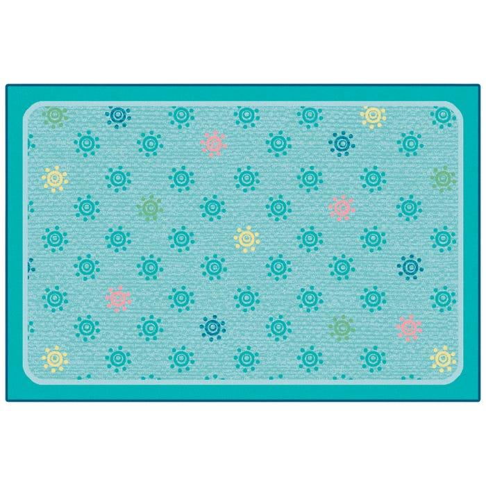 Carpets for Kids KID$Value Sunshine Flowers, Rectangle
