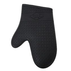 Chef Revival Foodservice Silicone Exterior Oven Mitt, 13 Inches, Black