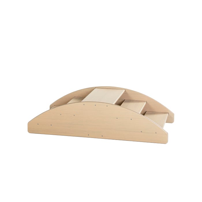 Childcraft Out2Grow Outdoor Rocking Boat and Steps, 46-1/8 x 24 x 11-1/2 Inches