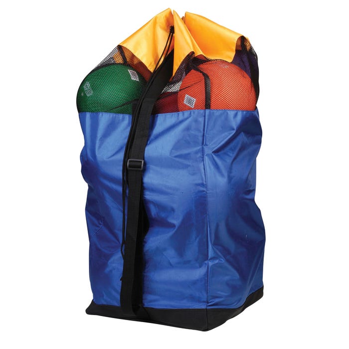 Champion Sports Multi-Sport Duffel Bag, 41 x 15 x 15 Inches, Blue and Gold