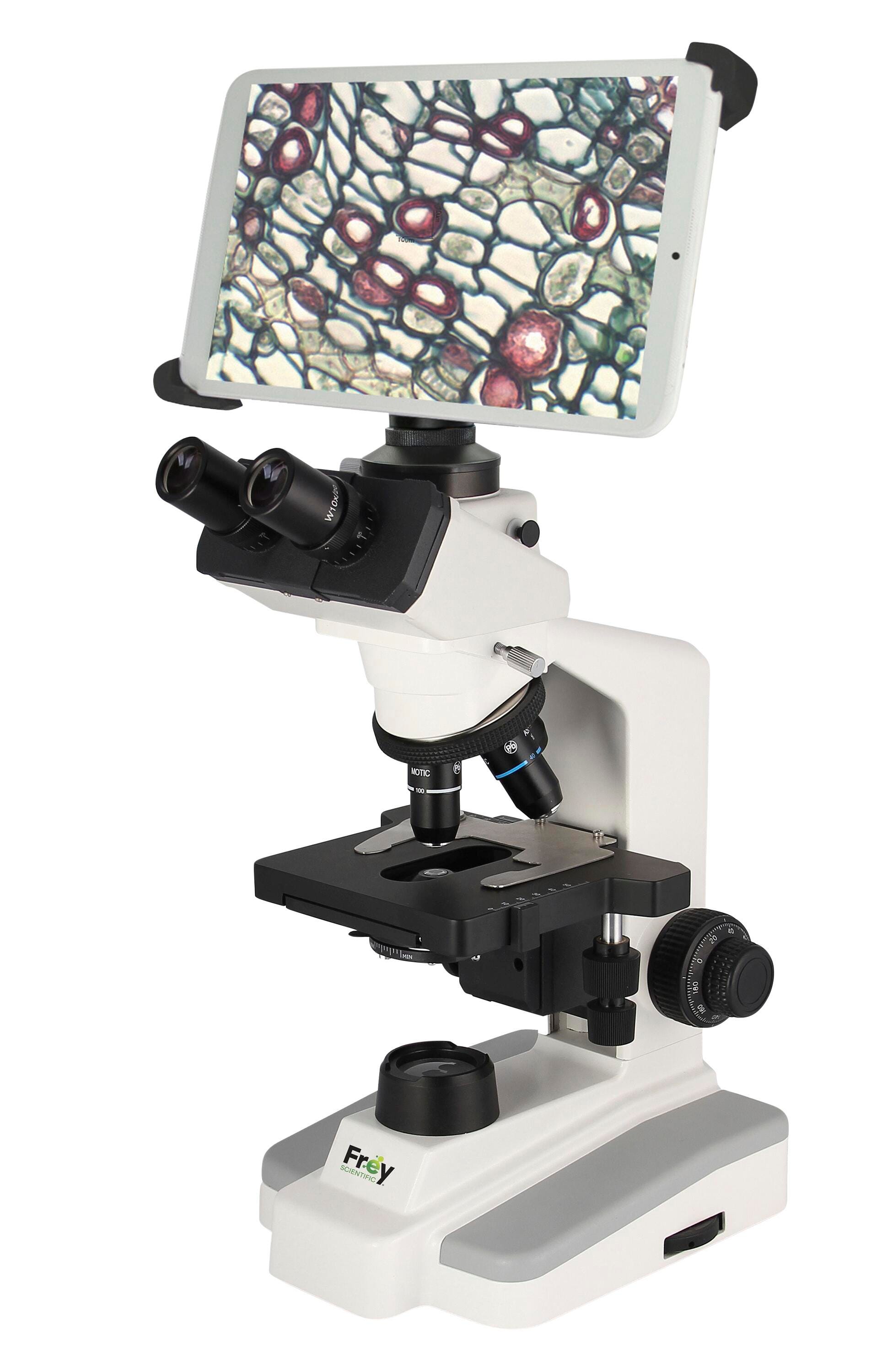 Frey Scientific Advanced Compound Microscope with 10 Inch Tablet BTI2-169-ASC, Item Number 2095571