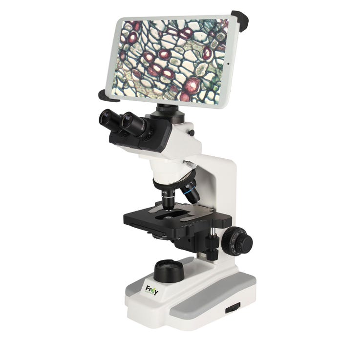 Frey Scientific Compound Trinocular Microscope with 10 Inch Tablet BTI2-169-ASC