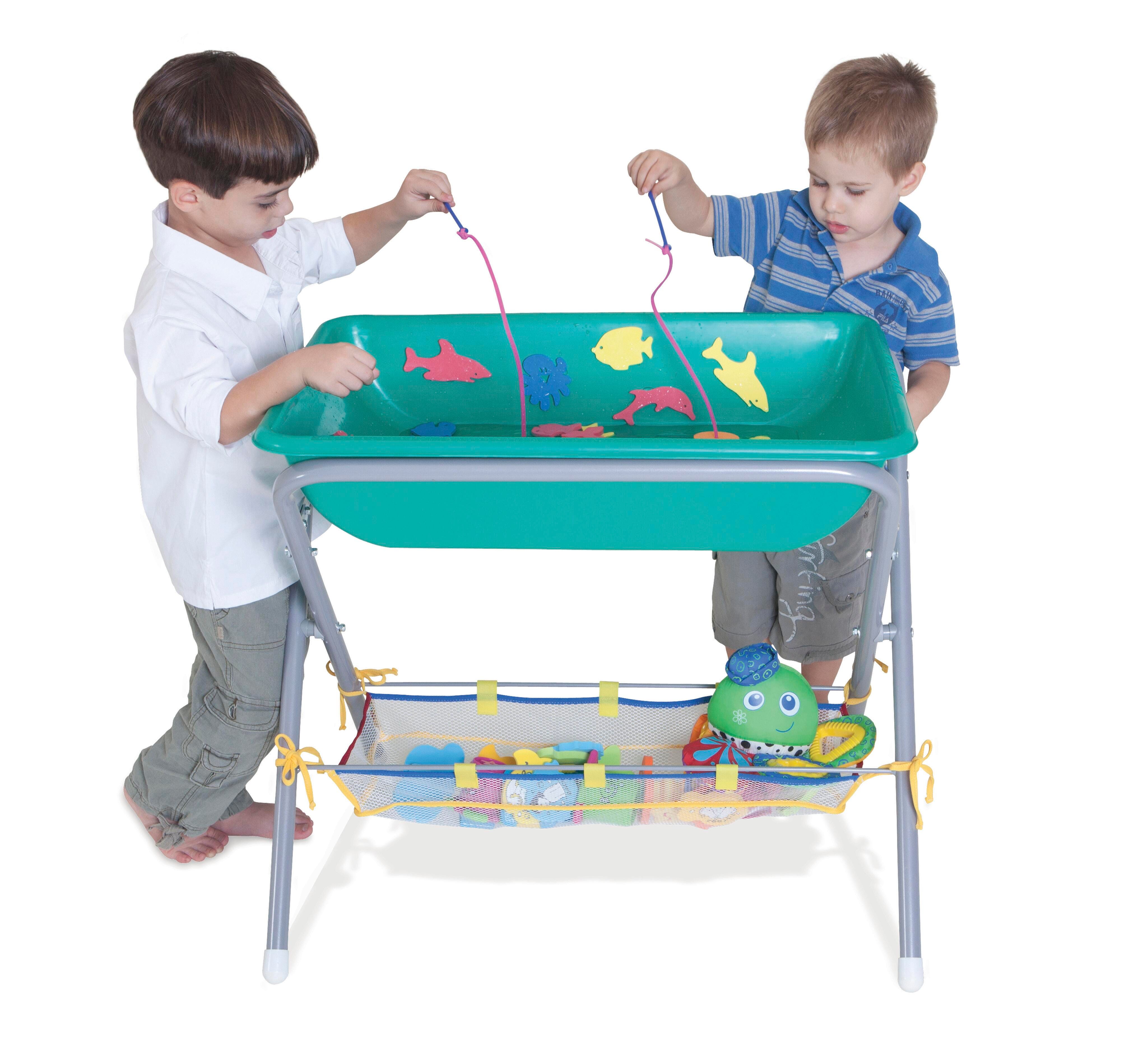 Image for Edushape Sand and Water Stand with Bins, 22-1/2 x 19-1/2 x 25-1/2 Inches from School Specialty