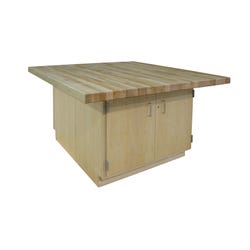 Hann Art and Printmaking Workstation, 64 x 54 x 33-1/4 Inches, Hard Maple 2142027