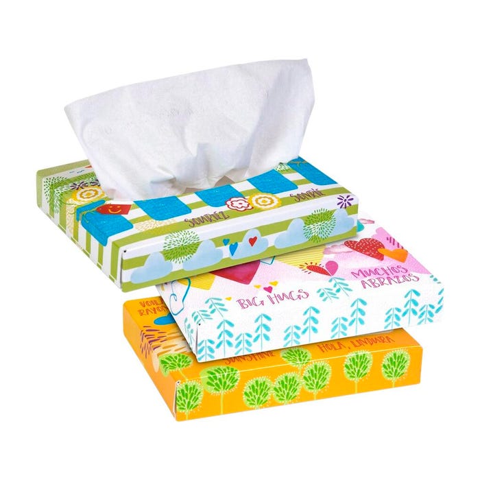 Kleenex 2-ply Facial Tissue, 48 Tissues Per Box, 64 Boxes