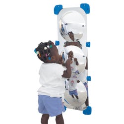 Children's Factory 3-Bubble Mirror Border, 32 x 11 in, Item Number 1363327