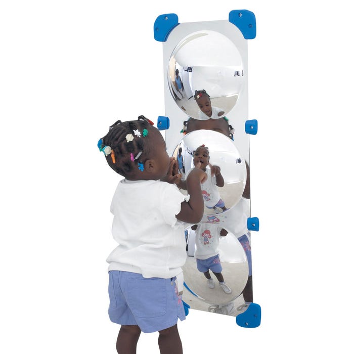 Children's Factory 3-Bubble Mirror Border, 32 x 11 Inches
