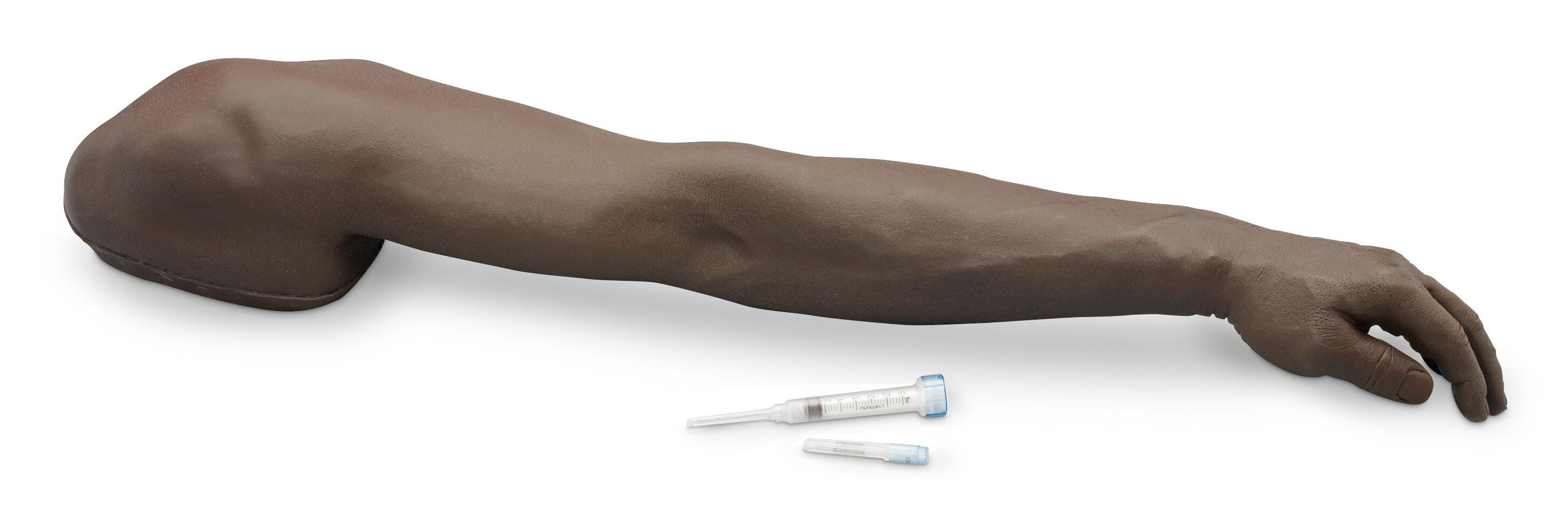 Life/form® Venipuncture and Injection Demonstration Arm - Dark