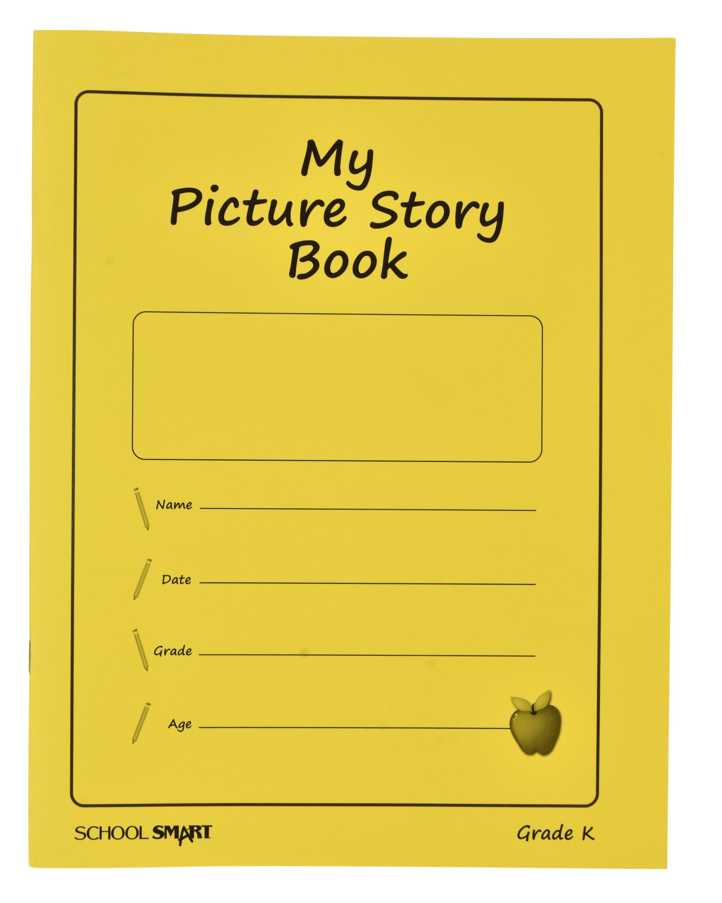 School Smart My Picture Story Book, Kindergarten, 8-1/2 x 11 Inches 2092043
