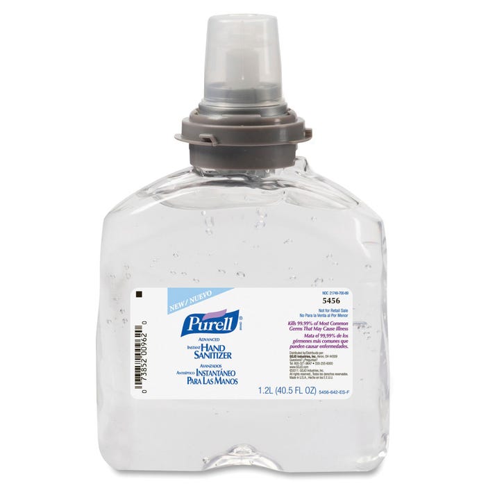 Purell TFX Advanced Gel Hand Sanitizer Refill, 1200 mL