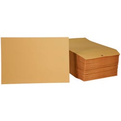 School Smart Kraft Envelopes with Clasp, 6-1/2 x 9-1/2 Inches, Pack of 100 2013896