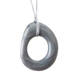 Chewigem Eternity Chewable Pendant, Silver, Item Number 2103985