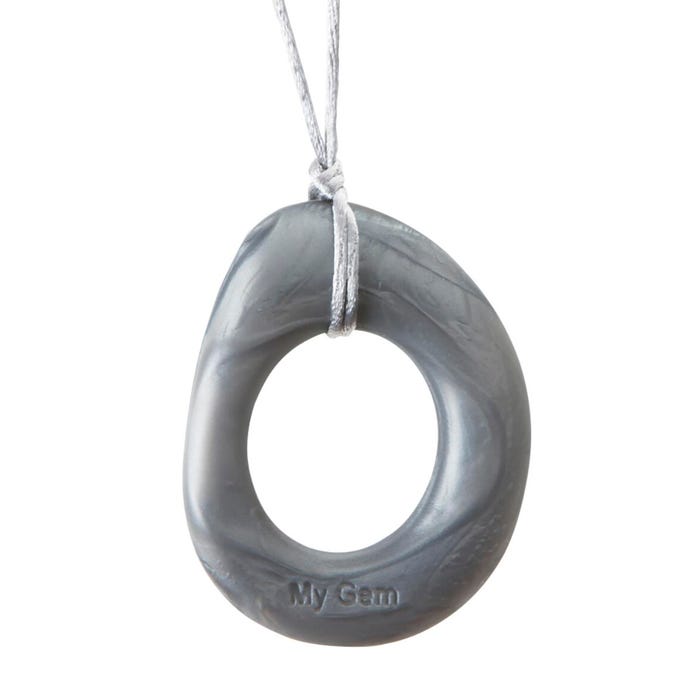 Chewigem Eternity Chewable Pendant, Silver