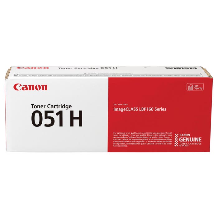 Canon Ink Toner Cartridge, CRTDG051H, Black