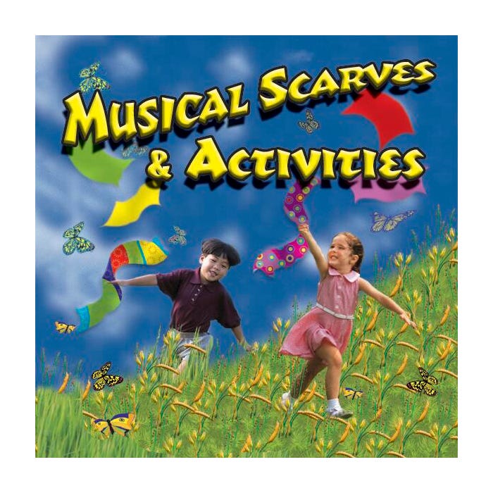 Kimbo Educational Musical Scarves and Activities CD, Ages 3 to 7