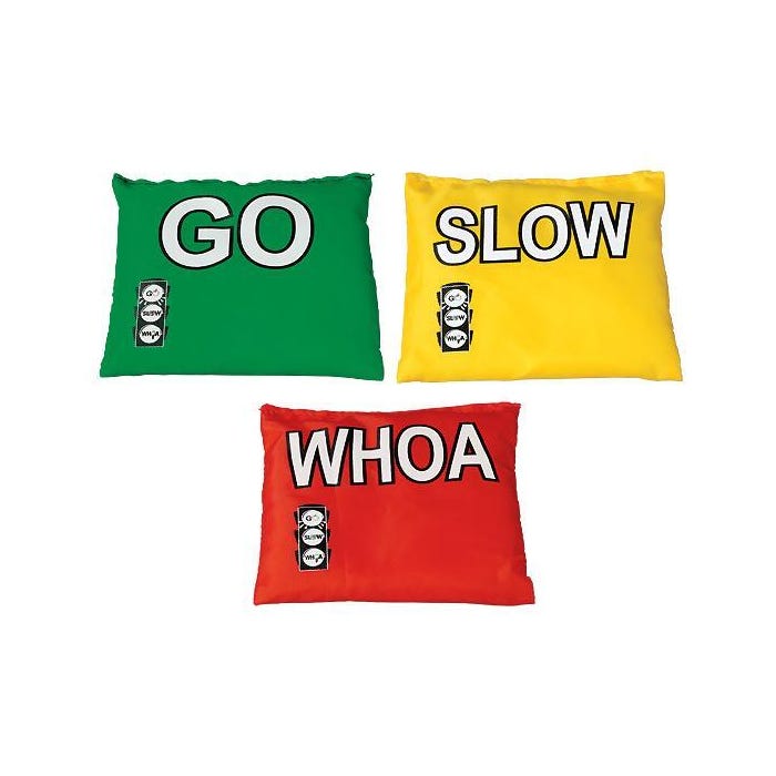 CATCH Go Slow Whoa Bean Bags, Set of 24