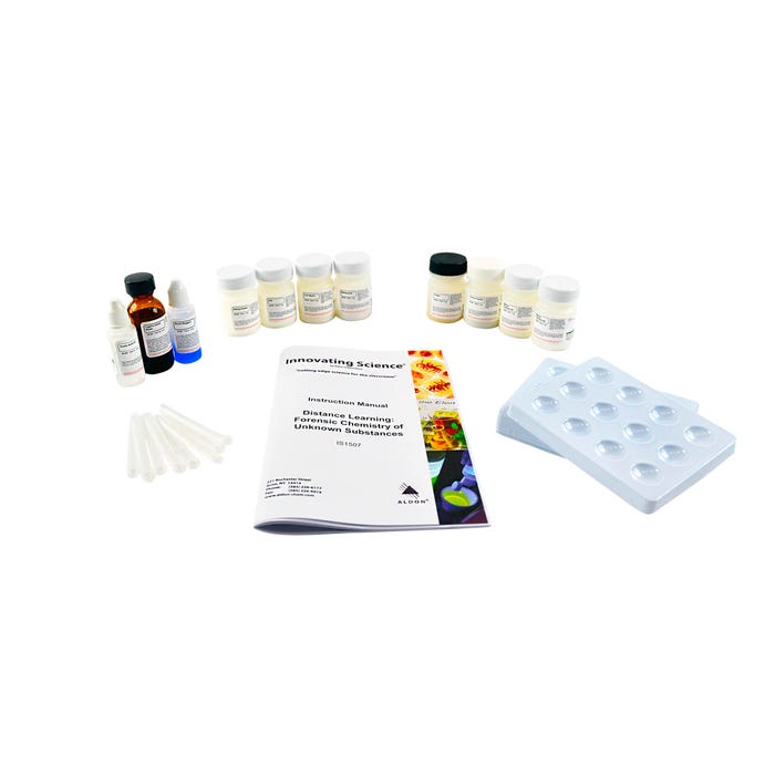 Innovating Science Distance Learning, Forensic Chemistry of Unknown Substances