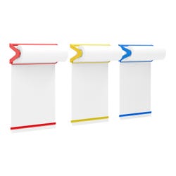 Image for Bulman 1 Roll Wall Paper Cutters, 18 Inch, Assorted Primary Colors, Set of 3 from School Specialty