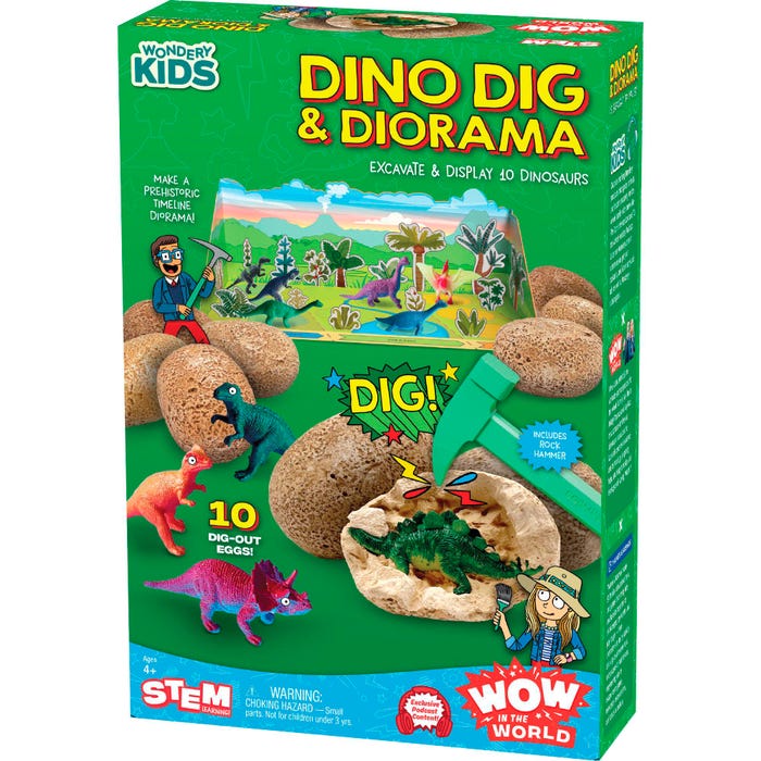 Thames & Kosmos Wow in the World: Dino Dig & Diorama