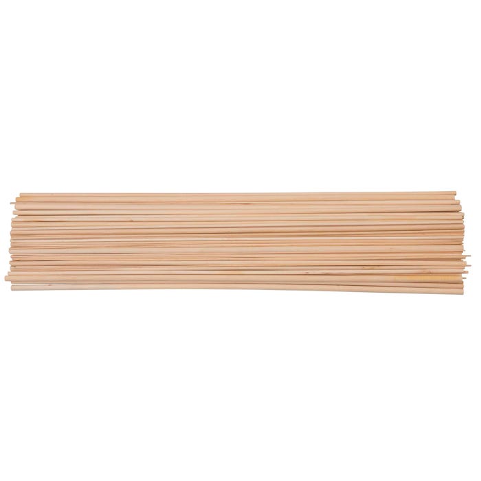 Creativity Street Natural Wood Dowels, 1/4 x 12 Inches, Pack of 12