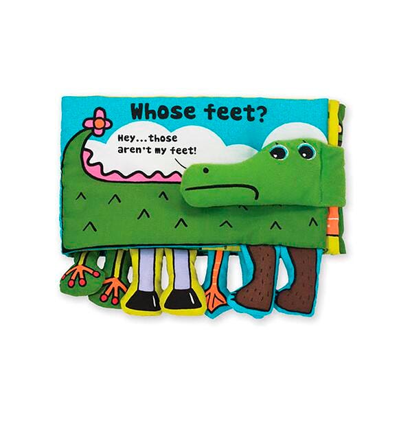 Image for Melissa & Doug Whose Feet? Soft Activity Book for Baby from School Specialty