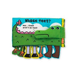 Image for Melissa & Doug Whose Feet? Soft Activity Book for Baby from School Specialty