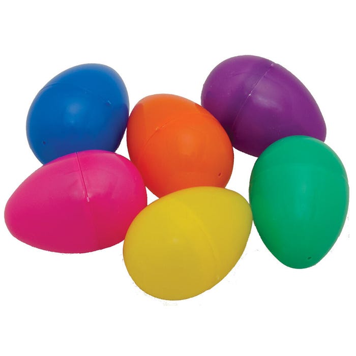 Delta Education Eggs, Plastic, Pack of 24