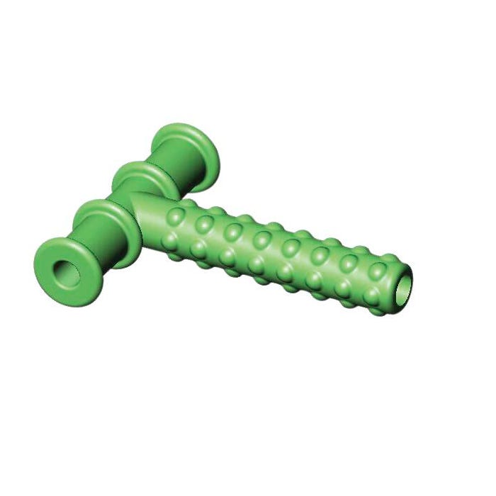 Speech Pathology LLC Knobby Super Chew Tubes, Green, Set of 12