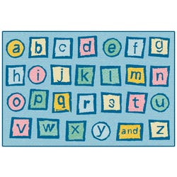Carpets for Kids KIDSValue Plus Alphabet Blocks, Rectangle 4002002