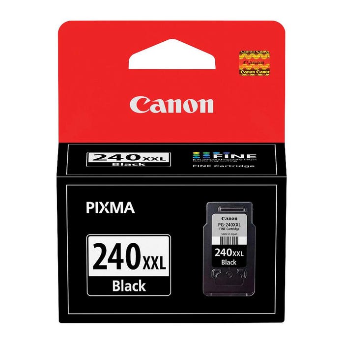 Canon Ink Toner Cartridge, PG240XXL, Black