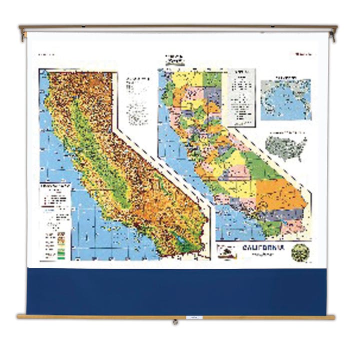 Nystrom California Roller Map